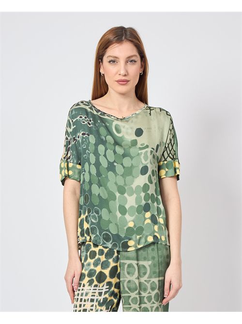 T-shirt donna Alessia Santi fantasia animalier ALESSIA SANTI | 511SD45071519017-02